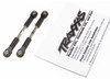 Turnbuckles, camber link, 36mm (56mm center to center) (rear) (assembled with rod ends and hollow balls) (1 left, 1 right)