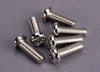Screws, 4x12mm roundhead machine (6)
