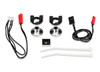 LED Lights/ harness (2 blue lights)/LED housing (2) /housing retainer (2)/wire clip (1)/wire ties (3)