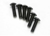 Screws, 4x14mm button-head machine (hex drive) (6)