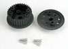 Differential  (34-groove)/ flanged side-cover & screws