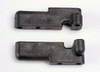 Servo mounts, steering/ shift (f&r) (black)