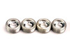 Aluminum caps, pivot ball (4)