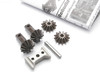 Gear set, differential (output gears (2)/ spider gears (2)/ spider gear shaft/ d