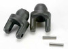 Yokes, stub axle (2)/ pins (2)