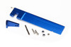 Rudder (127.5 mm)/ rudder arm/ hinge pin/ 3x15mm BCS (stainless) (2)/ NL 3.0 (2)/ 4x3mm BCS (stainless, with threadlock) (1)