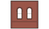 HO DPM Dock Level Wall Arched Windows
