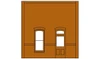 HO DPM Street Level Wall Rectangular Entry