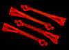 LED lens, orange (4)