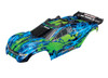 Body, Rustler¬¨¬®¬¨¬Æ¬¨¬®¬¨√Ü¬¨¬®¬¨¬Æ¬¨¬®‚àö√ú¬¨¬®¬¨¬Æ¬¨¬®¬¨√Ü¬¨¬®¬¨¬Æ‚Äö√†√∂‚àö√∫ 4X4 VXL, green/ window, grille, lights decal sheet (assembled with front & rear body mounts and rear body support for clipless mounting)