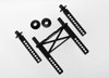 Body mount, rear/ body mount posts, front (2)/ body washer, rear (2) (for Mustang body)