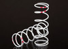 Spring, shock, white (GTR xx-long) (0.884 rate pink) (1 pair)