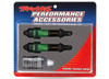 Shocks, GTR long green-anodized, PTFE-coated bodies with TiN shafts (fully assembled, without springs) (2)
