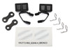 Mirrors, side, black (left & right)/ retainers (2)/ body clips (4) (fits #8010 body)