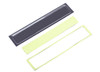 Tailgate panel insert (clear, requires painting)/ adhesive foam tape (2) (fits #8010 body)
