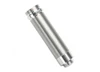 Body, GTR shock, 64mm, silver aluminum (front or rear, threaded)