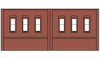 N DPM Dock Level Wall Windows