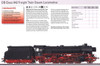 M37925  2011 Qtr.3 Digital DB cl 042 Steam Locomotive with Tender  (HO Scale)