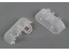 20199 C Track End Piece with Transparent Roadbed -- 10 Pack