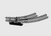 2268 K-Track Remote Turnout -- Left Hand - 1 piece