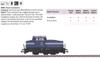 36501 Diesel Henschel DHG 500 Switcher - Digital Equipped -- #11 (blue, white)