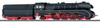 W441-37085  Class 10 4-6-2 - 3-Rail w/Sound & Digital -- German Federal Railway (Era III; black, red)