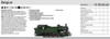 W441-37163  Class 98 0-10-0T - 3-Rail w/Sound & Digital -- Belgian State Railways SNCB #98.016 (Era III 1950s; green, black)