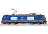 W441-37857  Traxx Class 185.4 Electric 3-Rail w/Sound & Digital - Exclusiv -- Raildox #185 409-0 (Era VI, blue, gray, red)