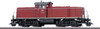 W441-37909  Class V 90 Diesel - 3-Rail w/Sound & Digital -- German Federal Railroad DB (Era III, crimson red, black, gray)