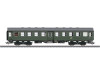 W441-41323  Type B4yge 2nd Class Rebuild Car w/Minden-Deutz Trucks - 3-Rail - Ready to Run -- German Federal Railroad DB (Era III 1959, bottle green, gray)