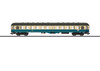 43165 Type Bylb 421 2nd Class Coach - 3-Rail - Ready to Run -- German Federal Railroad DB (Era IV 1984, ocean blue, ivory, gray)