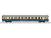 W441-43875  Type Bpmz 291.2 2nd Class Coach - 3-Rail - Ready to Run -- German Federal Railroad DB (Era IV 1983, Ocean Blue, ivory)