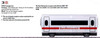 W441-44105  High-Speed Train Diner for Battery-Powered Sets - Ready to Run - My