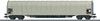 W441-47061  Type Rilns Sliding-Tarp Car - 3-Rail Ready to Run -- AAE Cargo (Era VI, gray)