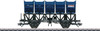 W441-48517  Type F-z 120 2-Axle Dump Car - 3-Rail Ready to Run -- 2017 Marklin Magazine Car (black, blue)