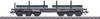 W441-48688  Type SSym 46 Heavy-Duty Flatcar w/Steel Billet Load - 3-Rail Ready to Run -- German Federal Railroad DB (Era III, gray)