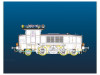 55602 Class E 60 Electric w/Sound & DCC -- German State Railroad DRG (Era II, blue-gray)