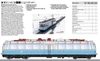55918 Class 491 Glass Train Observation Electric Railcar w/Sound & Digital -- German Federal Railroad DB (Era IV, blue, white)