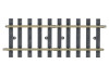 59057 Straight Track -- 200mm 7-7/8"