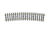 59074 Curved Track -- 15 Degrees 1,550mm 61" Radius