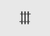 W441-5916  Straight Track -- 59.5mm
