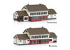 72793 Himmelreich Train Station -- Laser-Cut Card Kit - 5-3/4 x 15-1/8 x 5-1/4"  38.4 x 14.7 x 13.4cm