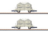 86665 Type Ucs 908 Silo Car 2-Pack - Ready to Run -- German Federal Railroad DB