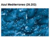 200ml Bottle Mediterranean Blue Water Texture Effect
