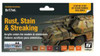 17ml Bottle Rust, Stain & Streaking Model Color Paint Set (8 Colors)