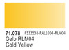 17ml Bottle Gold Yellow Model Air