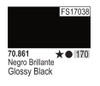 17ml Bottle Glossy Black Model Color