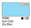 17ml Bottle Sky Blue Model Color