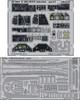 1/32 Aircraft- F16I Sufa Interior for ACY (Painted Self Adhesive)