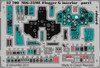 1/32 Aircraft- MiG23ML Flogger G Interior Part 1 & 2 for TSM (Painted Self Adhesive) (D)